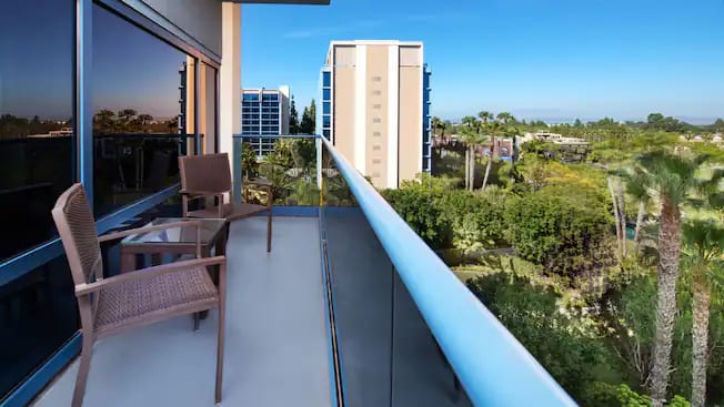 Disneyland Hotel - One Bedroom Family Suite Balcony